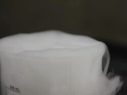 Smoking glass 1 Stock Footage