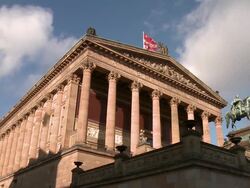 Alte Nationalgalerie, Berlin Stock Footage