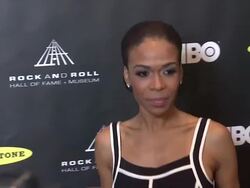 Michelle Williams at 28th Annual Rock and Roll Hall Of Fame Induction Ceremony - Arrivals 4/18/2013 in Los Angeles, CA.(Footage by WireImage Video/Getty Images Entertainment Video) Stock Footage