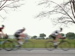 Bicycle Racers, miscellaneous shots Stock Footage