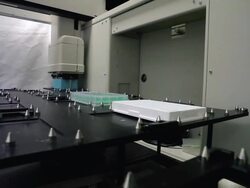 Laboratory Robot Stock Footage