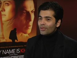 My Name is Khan Interviews Stock Footage