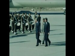 UNUSED 9 1 81 WEST GERMAN CHANCELLOR SCHMIDT VISITS MOROCCO Instructional Video