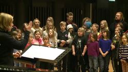 CLEAN : Children's opera choir in Sweden tries tra News Clip