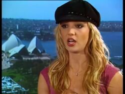 Britney Spears Interview In Sydney (D) News Clip
