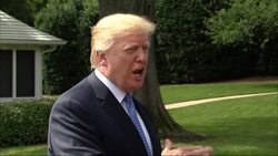 U.S. President Trump says NFL is in "a really bad box" News Clip