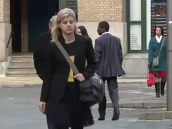 Milan Mandaric Court arrival News Clip