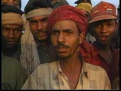 INDIA: ACCUSATIONS THAT US TOXIC WASTE IS SENT TO INDIA News Clip