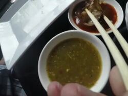 Eating food Point of view Stock Footage