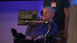 Professor Stephen Hawking addresses Headway conference News Clip