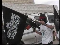 West Bank - Palestinians stage protest News Clip