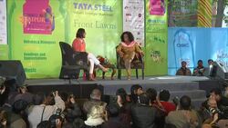 NEW Oprah Winfrey and Deepak Chopra attend Jaipur Literature Festival in  India News Clip