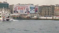 Boat trip along the Bosphorus News Clip