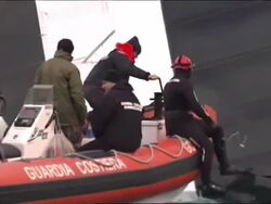 Rescue Divers at Costa Concordia News Clip