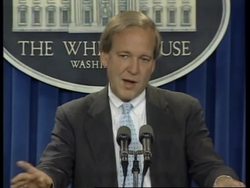 USA: WHITE HOUSE CALLS FOR CALM AFTER STOCK MARKET CRASH News Clip