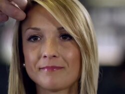 Hairstyling Stock Footage