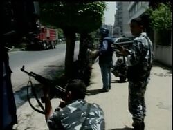 There is more artillery and machine gun fire around a crowded Palestinian refugee camp where Lebanese troops are trying to root out Islamic militants. Instructional Video