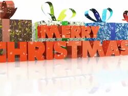 merry christmas Stock Footage