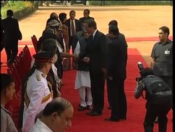 UK PM visits India, ceremonial welcome News Clip