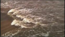 River reaches its crest in Minot North Dakota News Clip