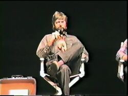 Tom Robbins talks about his love of language Stock Footage