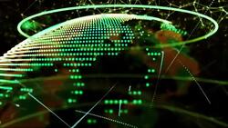 3D Globe Stock Footage