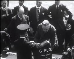 1.5d. Air Mail. News Clip