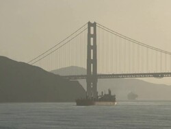 Golden Gate Bridge Stock Footage