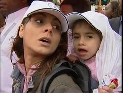 Thousands march to protest racism after murders News Clip