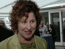 INTERVIEW Dale Franzen on the purpose of the Feast and Frolic at the The Broad Stage's Winter Feast and Frolic at Malibu CA. (Footage by WireImage Video/GettyImages) Stock Footage