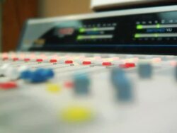 Mixing Board Stock Footage