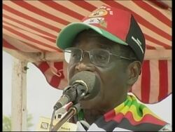 Last-minute election campaigning, Mugabe comments Instructional Video