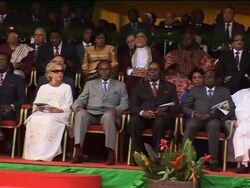 Inauguration of controversial monument, opposition rally News Clip