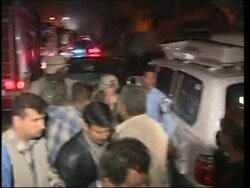 WRAP Massive blast hits central Baghdad hotel News Clip