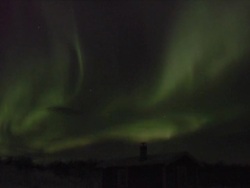 Aurora borealis, Northern Lights, Karasjok, Norway, February 2008 Stock Footage