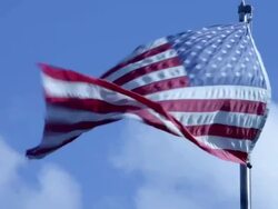 American Flag Stock Footage