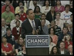 Obama Reading PA News Clip