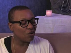 Me'shell Ndegeocello Interview (clip 4) Stock Footage