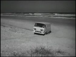 Montage: 1963 truck performance comparison Stock Footage