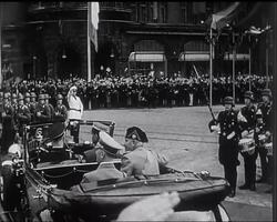 Dictators meet - Hitler and Mussolini. News Clip