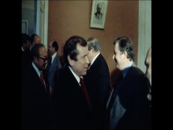 UPITN 12 1 79 AMERICAN SENATORS VISIT THE INSTITUTE OF US  CANADIAN STUDIES IN MOSCOW News Clip
