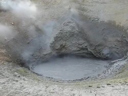 Mud Volcano - Yellowstone National Park Stock Footage