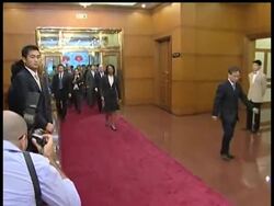 Mugabe sworn in after 'sham' election News Clip