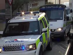 Manchester police shooting court arrivals News Clip