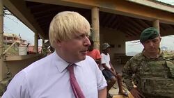 Boris Johnson visits Tortola in Irma aftermath News Clip