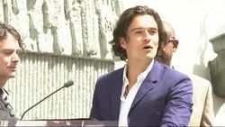 Orlando Bloom gets a star on the Hollywood Walk of Fame News Clip