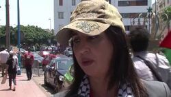 Thousands fill streets to voice support for Palestinians in Gaza News Clip