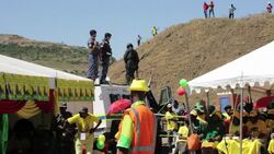 CLEAN : All Basotho Convention holds rally ahead of elections in Lesotho News Clip