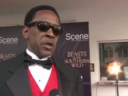 INTERVIEW - Dwight Henry on what audiences will take from the film, the premiere, the reception of the film & how it has changed his life at Fox Searchlight Pictures And Cinereach Present 'Beasts Of The Southern Wild' Premiere & Party, New Orleans, Louisi Stock Footage