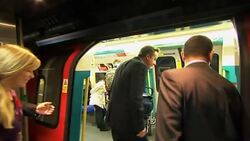 Cameron says transit system coping well on first working day of the Olympics; comments on empty seats News Clip